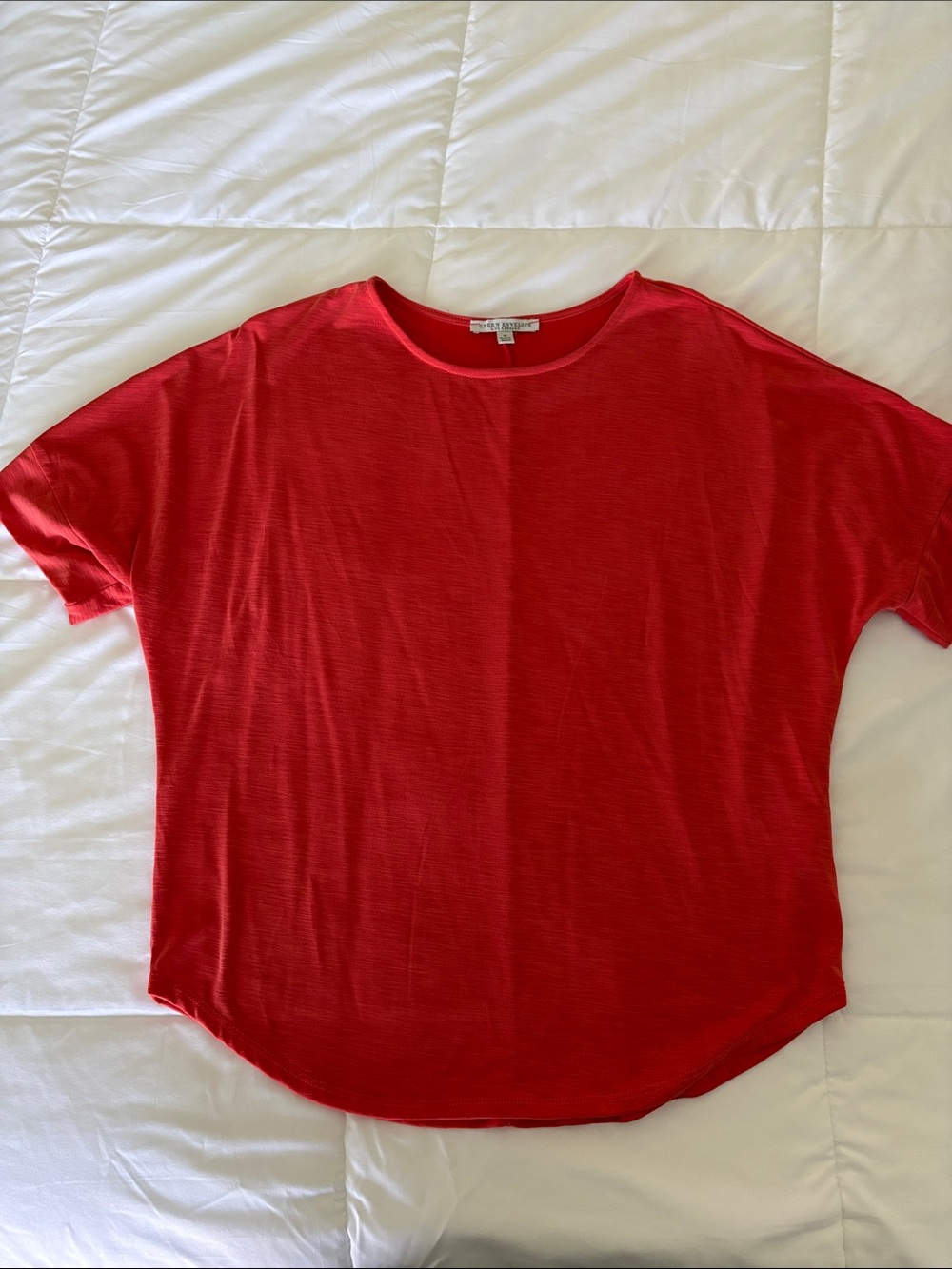 Green Envelope Red/Orange Tee